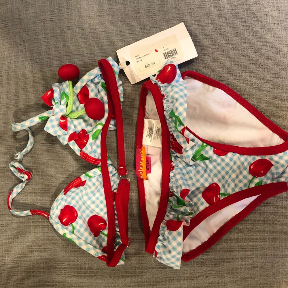 Charming cherry bikini